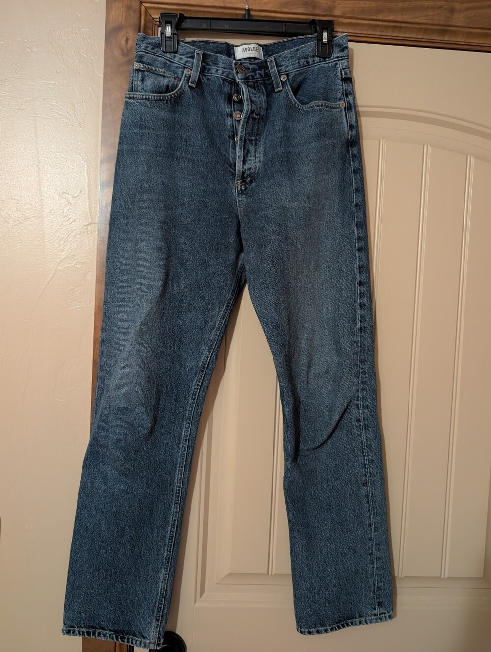 AGOLDE '90s Pinch Waist High Waist Straight Leg Jeans,,